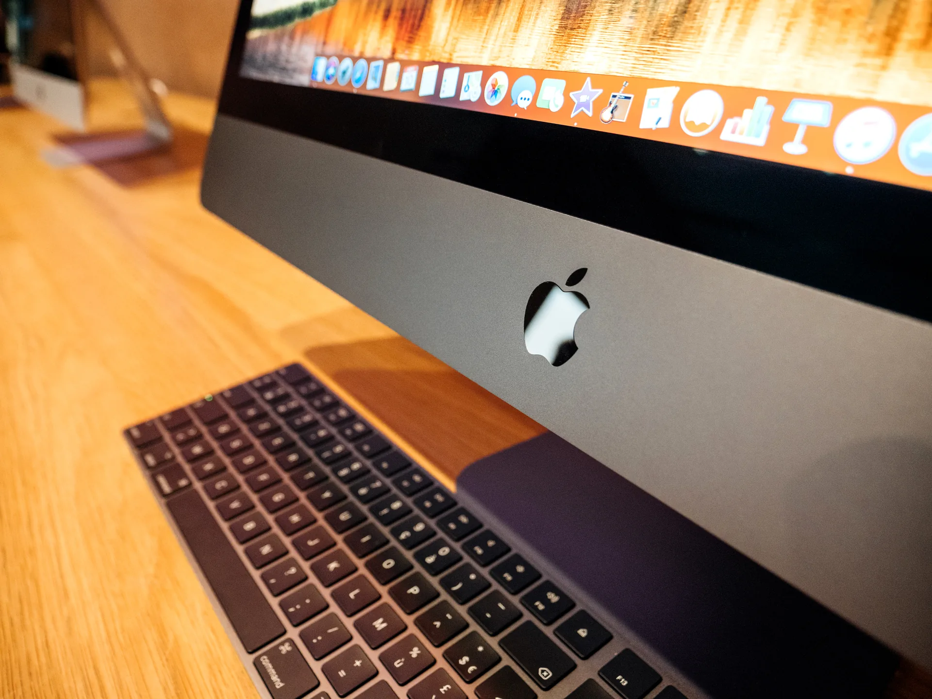 iMac Pro on a working desk